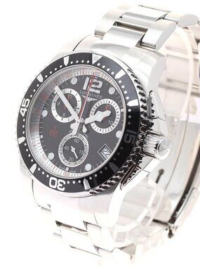 LONGINES Hydro Conquest L3.743.4 Chronograph black Dial Quartz Men's_933781